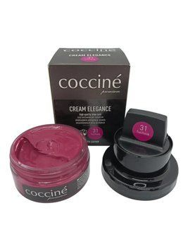 Крем для шкіряного взуття Coccine ELEGANCE фуксія 50 мл для всіх видів шкіри FUCHSIA 31 фото