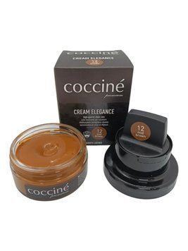 Крем для шкіряного взуття Coccine ELEGANCE середньо-коричневий 50 мл крем MID BROWN 12 фото