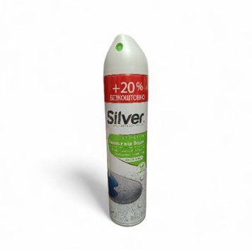 Універсальний водовідштовхувальний аерозоль Silver для текстилю сріблястий 300 мл аэрозоль SILVER фото