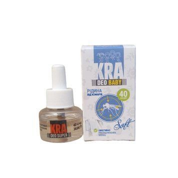Рідина KRA DEO BABY від комарів для фумігатора 40 ночей 3256548 фото
