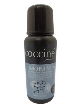 Рідкий крем для гладкої шкіри COCCINE NANO POLISH чорний 02 75 мл губка NANO 02 фото