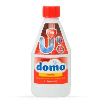 Гель для прочищення труб Domo ефективний засіб для зливів 600 мл XD 70014_1 фото