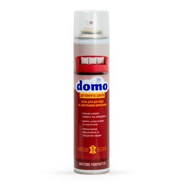 Засіб для догляду за шкіряними виробами DOMO Матове покриття 320 мл рідкий XD 10234 фото